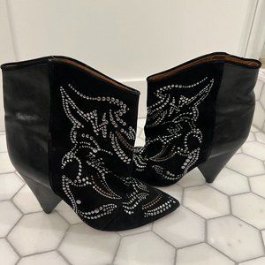 Isabel Marant rare jeweled booties
